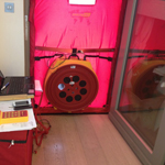 Blower door test