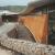Rammed earth walls at the Eden Centre